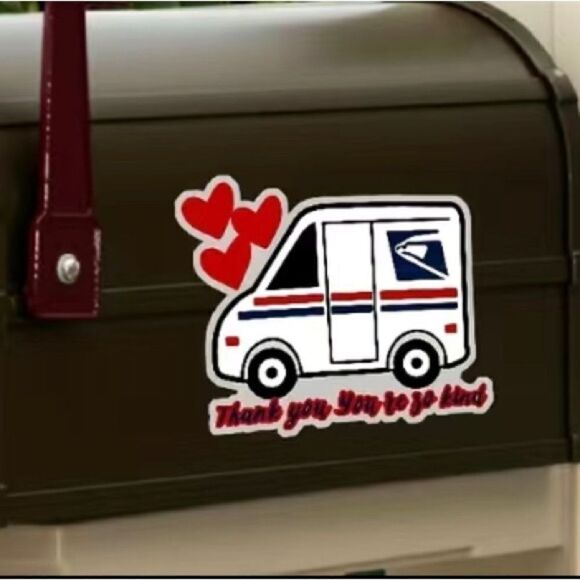 Waterproof USPS Mailbox Sticker - Picture 1 of 6